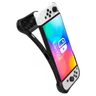 Nintendo Switch OLED Tok - Spigen Rugged Armor - Fekete