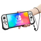 Nintendo Switch OLED Tok - Spigen Rugged Armor - Fekete