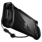 Nintendo Switch OLED Tok - Spigen Rugged Armor - Fekete