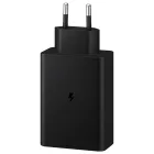 Samsung Hálózati Töltő 65W - 2x USB-C + USB-A - Fekete