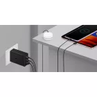 Samsung Hálózati Töltő 65W - 2x USB-C + USB-A - Fekete
