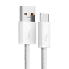 Baseus Dynamic USB-A - USB-C Kábel - 2m 100W - Fehér