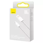 Baseus Dynamic USB-A - USB-C Kábel - 2m 100W - Fehér