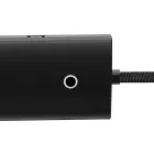 Baseus Lite Series USB HUB - 4x USB 3.0 - 25 cm - Fekete