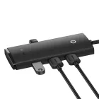 Baseus Lite Series USB-C HUB - 4x USB 3.0 - 100 cm - Fekete