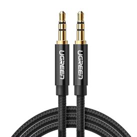 UGREEN AV112 Audio kábel - 3.5mm jack - 2m - Fekete UGREEN AV112 Audio kábel - 3.5mm jack - 2m - Fekete