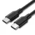 Ugreen US286 USB-C - USB-C Kábel - 2m 3A PD QC - Fekete