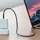 Ugreen US286 USB-C - USB-C Kábel - 2m 3A PD QC - Fekete