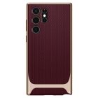 Samsung Galaxy S22 Ultra Tok - Spigen Neo Hybrid - Burgundi