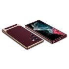 Samsung Galaxy S22 Ultra Tok - Spigen Neo Hybrid - Burgundi