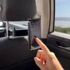Wozinsky Autós Telefon / Tablet Tartó - Fejtámlára - Fekete