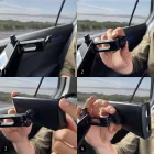 Wozinsky Autós Telefon / Tablet Tartó - Fejtámlára - Fekete