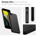 iPhone 7 / 8 / SE 2020 / 2022 Tok - Spigen Thin Fit - Fekete