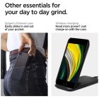 iPhone 7 / 8 / SE 2020 / 2022 Tok - Spigen Thin Fit - Fekete