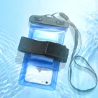 Vízálló Karpántos PVC Telefontok - Kék
