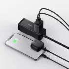 Baseus Compact Hálózati Töltő 10.5W - 2x USB - Fekete