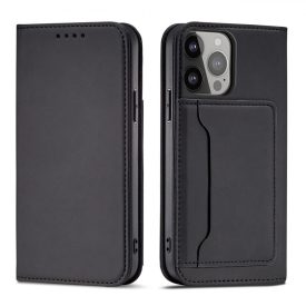 iPhone 13 Pro Tok - Magnet Card Case - Fekete