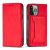 iPhone 13 Pro Tok - Magnet Card Case - Piros