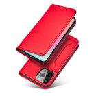 iPhone 13 Pro Tok - Magnet Card Case - Piros