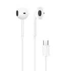 Dudao X3C Vezetékes Fülhallgató - USB-C - Fehér