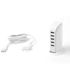 Dudao A5EU Hálózati Töltő - 5x USB-A - Fehér