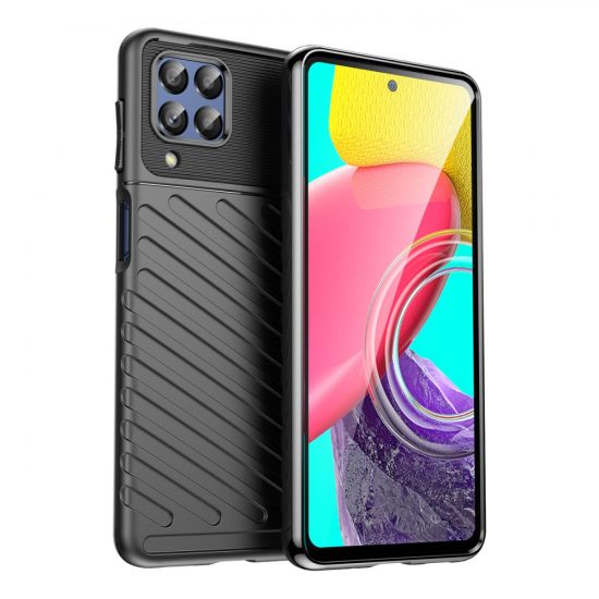 Samsung Galaxy M53 5G Tok - Thunder Case - Fekete