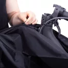 Wozinsky Vízálló Scooter / Roller Táska - Fekete