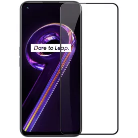  Realme 9 Pro Kijelzővédő Üvegfólia - Nillkin CP+PRO - 0.2 mm 9H - Fekete kerettel