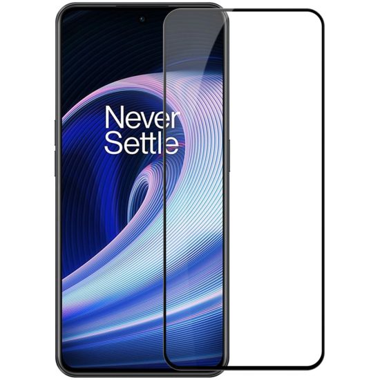 OnePlus Ace Kijelzővédő Üvegfólia - Nillkin CP+PRO - 0.2 mm 9H - Fekete kerettel