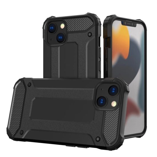 iPhone 14 Plus Tok - Hybrid Armor Case - Fekete
