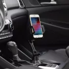 Autós Telefontartó - Pohártartóba - Fekete