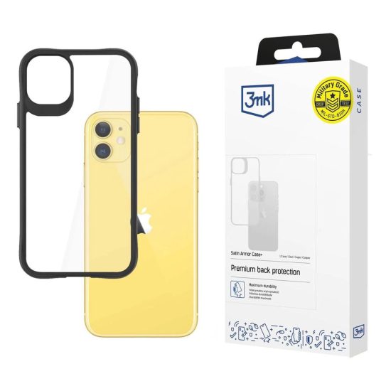 iPhone 11 Tok - 3mk Satin Armor Case+