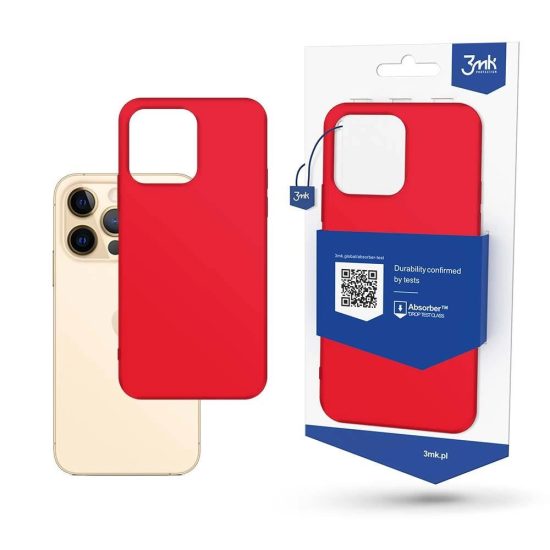 iPhone 13 Pro Tok - 3mk Matt Case - Piros