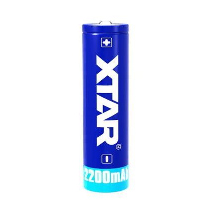 Xtar 18650 3,7V 2200 mAh védett Li-Ion akkumulátor