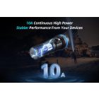 Xtar 18650 3,6V 4000mAh védett Li-Ion akkumulátor