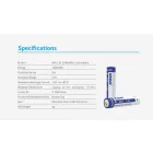 Xtar 1.5V AAA 680mAh 1200mWh Li-Ion akkumulátor x 4 db