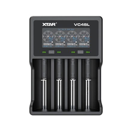 Xtar VC4SL - Li-Ion / NiMH Akkumulátor Töltő