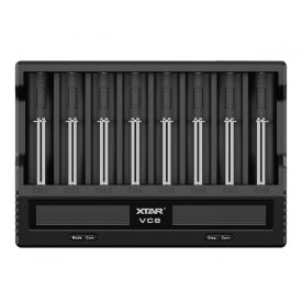 Xtar VC8 - 8 Töltőhelyes Li-Ion / NiMH Akkumulátor Töltő   Xtar VC8 - 8 Töltőhelyes Li-Ion / NiMH Akkumulátor Töltő