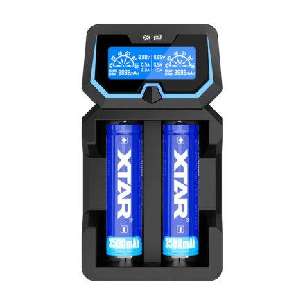 Xtar X2 - Li-Ion / NiMH Akkumulátor Töltő