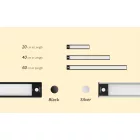 Yeelight Szenzoros Szekrényvilágítás - 20cm 2700K Ezüst